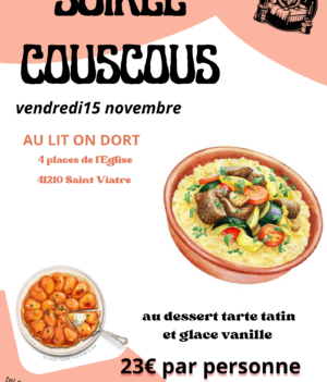 Couscous Au lit on dort