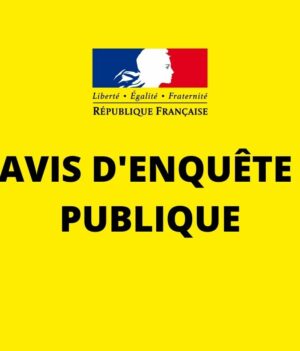 AVIS D’ENQUETE PUBLIQUE